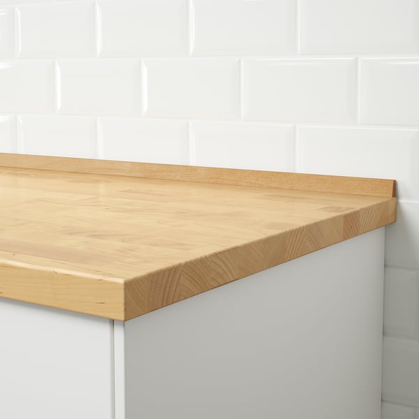 HANSBYN wall edging strip, birch, 246 cm