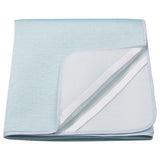 HÅRGINST mattress protector, light blue, 140x200 cm