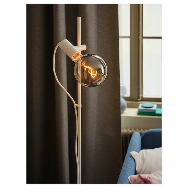 Ikea HÅRSLINGA - Floor lamp, white ,