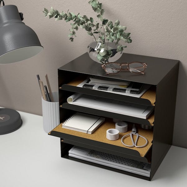 Ikea HARVMATTA - Letter tray, anthracite