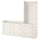 HAUGA storage combination, white, 208x199 cm