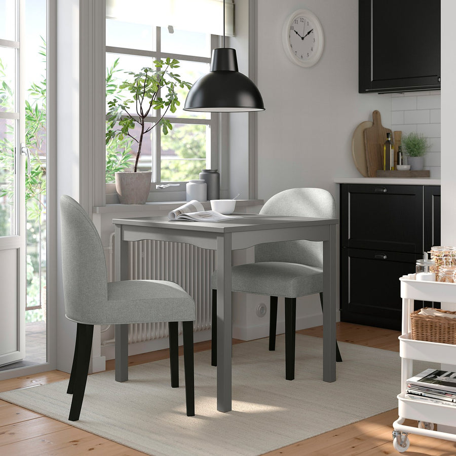 HAUGA / ROSENTORP table and 2 chairs