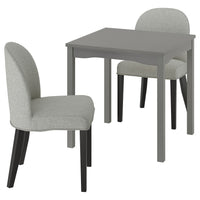 HAUGA / ROSENTORP table and 2 chairs