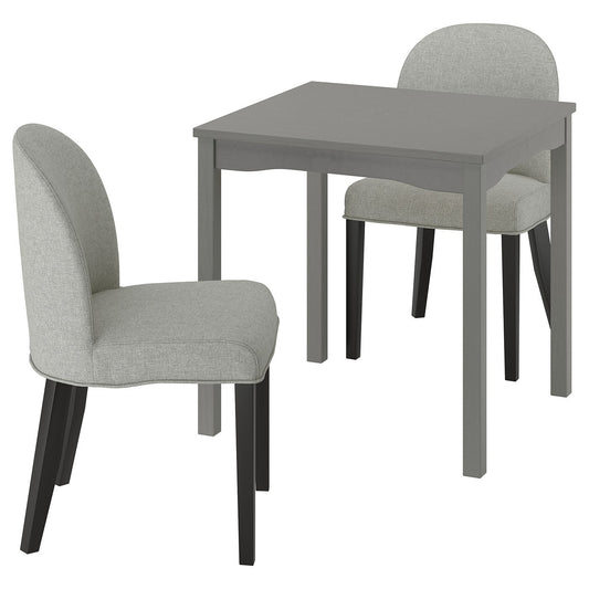 HAUGA / ROSENTORP table and 2 chairs