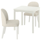 HAUGA / ROSENTORP table and 2 chairs