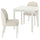 HAUGA / ROSENTORP table and 2 chairs