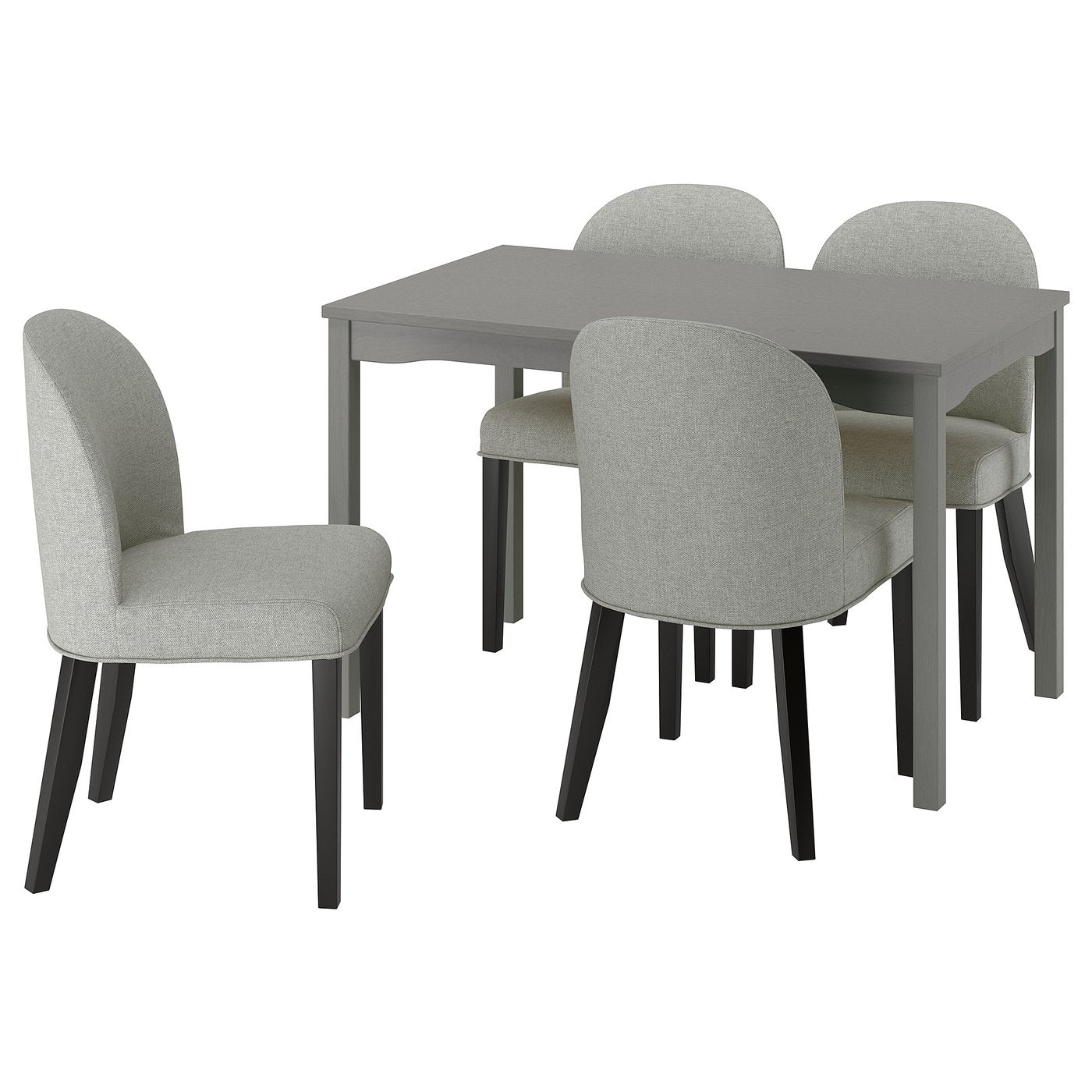 HAUGA / ROSENTORP table and 4 chairs