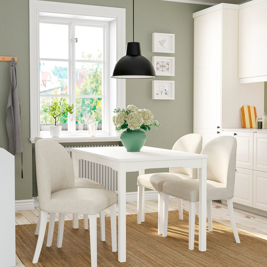 HAUGA / ROSENTORP table and 4 chairs