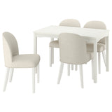 HAUGA / ROSENTORP table and 4 chairs