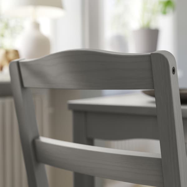 HAUGA - Chair, grey