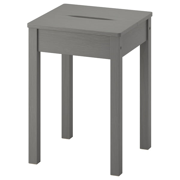 HAUGA - Stool, Gray