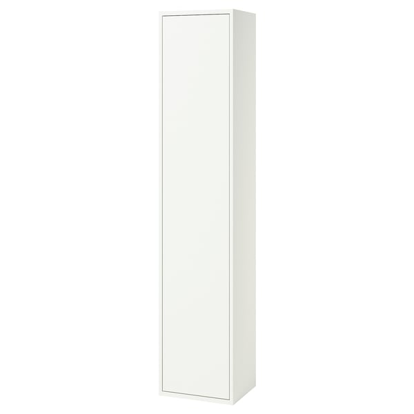 HAVBÄCK - HAVBÄCK High cabinet with door, white, 40x35x195 cm