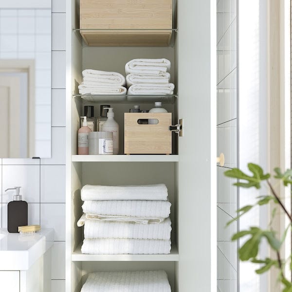 Ikea HAVBÄCK - High cabinet with door, white, 40x35x195 cm