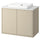 HAVBÄCK / ORRSJÖN wash-stnd w doors/wash-basin, 82.0x71.0x49.0 cm