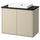 HAVBÄCK / ORRSJÖN wash-stnd w doors/wash-basin, 82.0x71.0x49.0 cm
