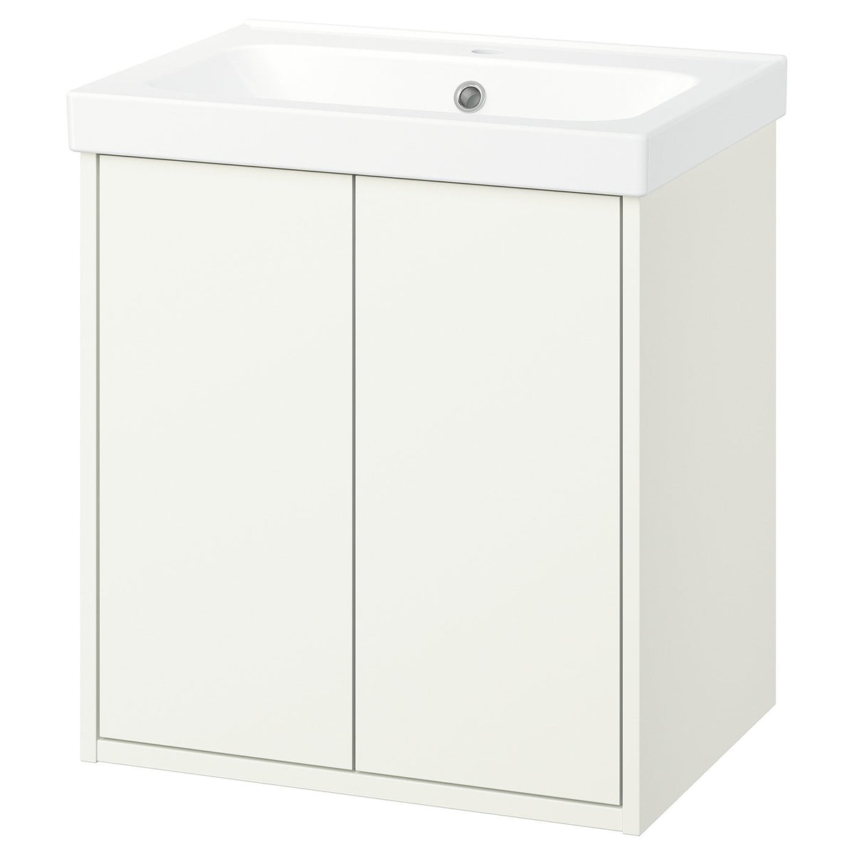 HAVBÄCK / ORRSJÖN wash-stnd w doors/wash-basin, 62.3x69.2x49.4 cm