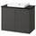 HAVBÄCK / ORRSJÖN wash-stnd w doors/wash-basin, 82.0x71.0x49.0 cm