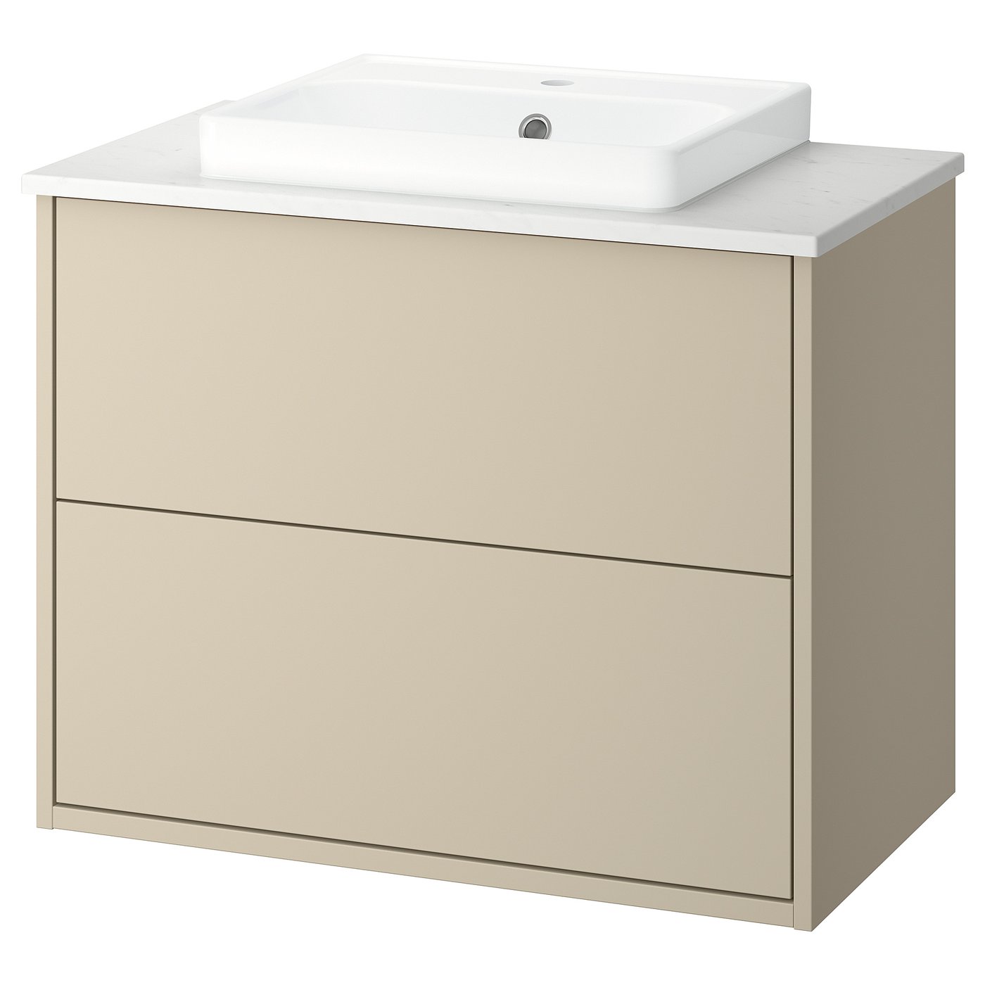HAVBÄCK / ORRSJÖN wash-stnd w drawers/wash-basin, 82.0x71.0x49.0 cm