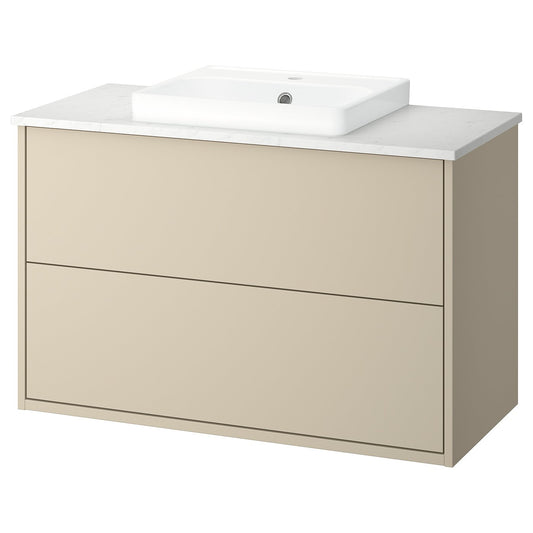 HAVBÄCK / ORRSJÖN wash-stnd w drawers/wash-basin, 102.0x71.0x49.0 cm
