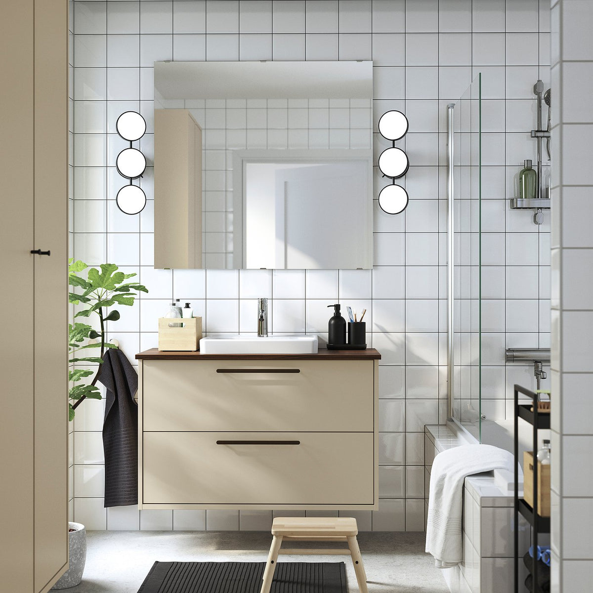 HAVBÄCK / ORRSJÖN wash-stnd w drawers/wash-basin, 102.0x71.0x49.0 cm