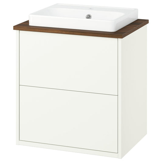 HAVBÄCK / ORRSJÖN wash-stnd w drawers/wash-basin, 62.0x71.0x49.0 cm