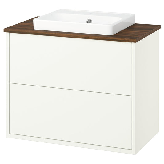 HAVBÄCK / ORRSJÖN wash-stnd w drawers/wash-basin, 82.0x71.0x49.0 cm