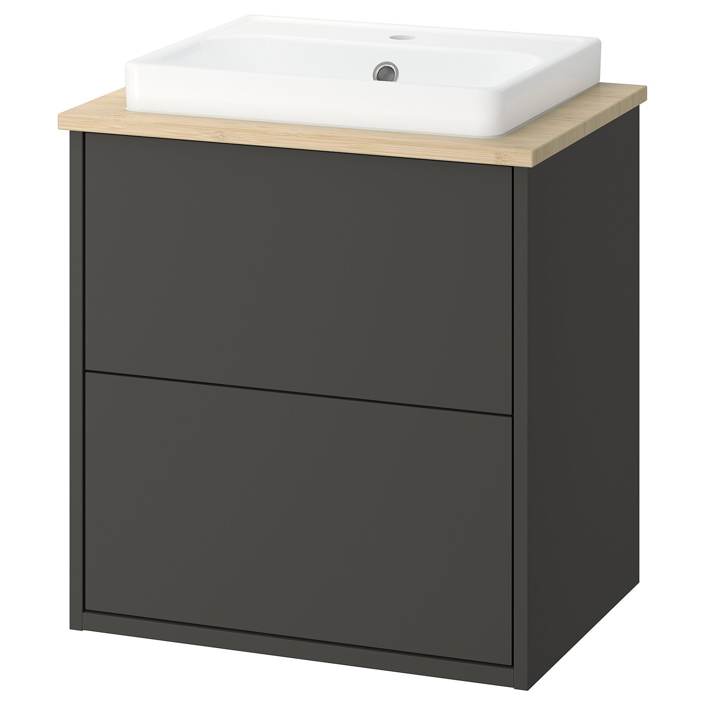 HAVBÄCK / ORRSJÖN wash-stnd w drawers/wash-basin, 62.0x71.0x49.0 cm