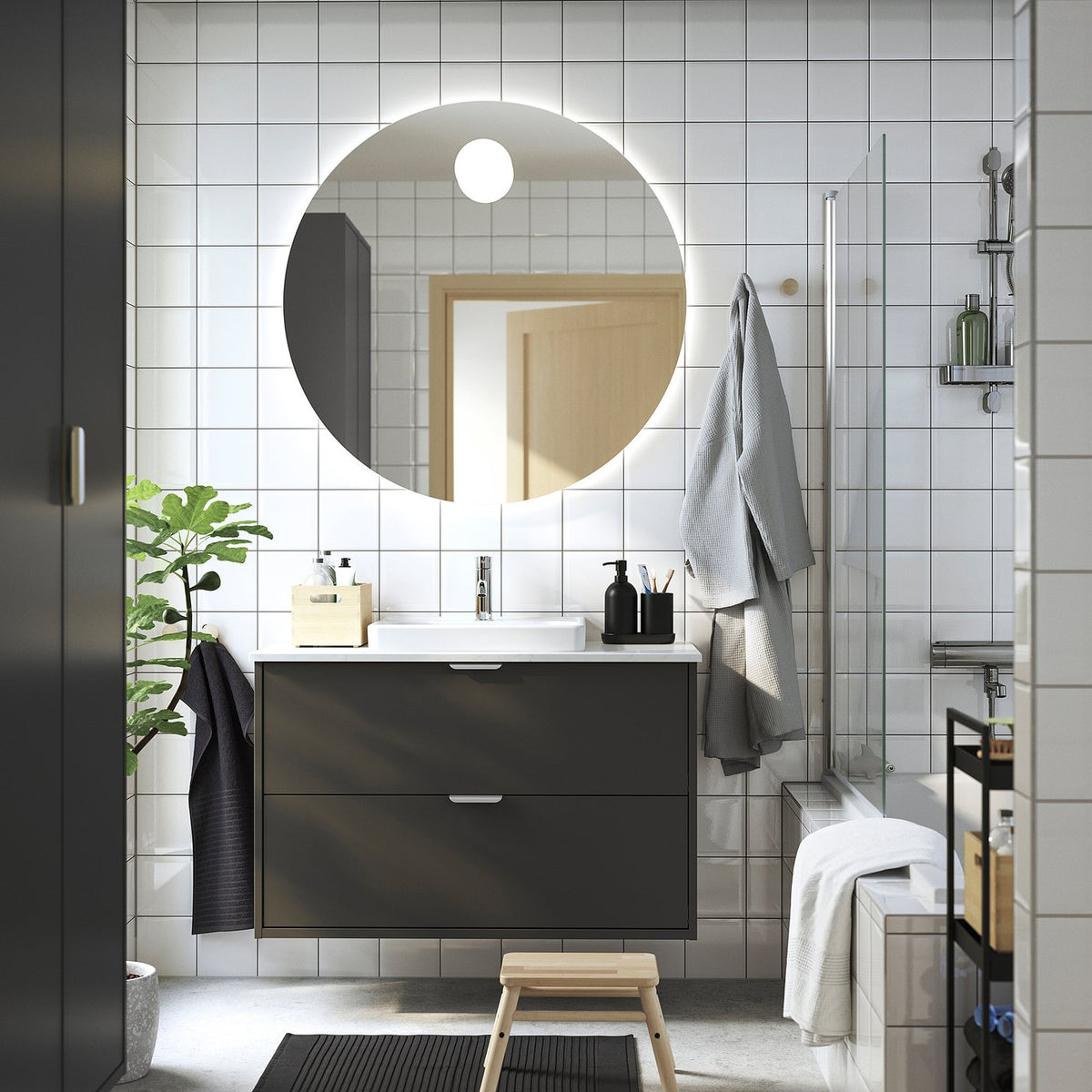 HAVBÄCK / ORRSJÖN wash-stnd w drawers/wash-basin, 102.0x71.0x49.0 cm
