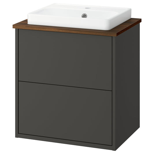 HAVBÄCK / ORRSJÖN wash-stnd w drawers/wash-basin, 62.0x71.0x49.0 cm
