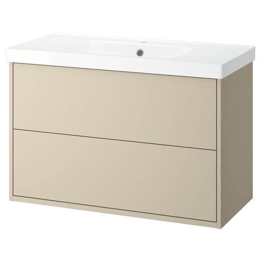 HAVBÄCK / ORRSJÖN wash-stnd w drawers/wash-basin, 102.3x69.2x49.4 cm
