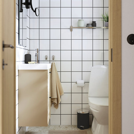 HAVBÄCK / ORRSJÖN wash-stnd w drawers/wash-basin, 42.3x68.8x33.7 cm