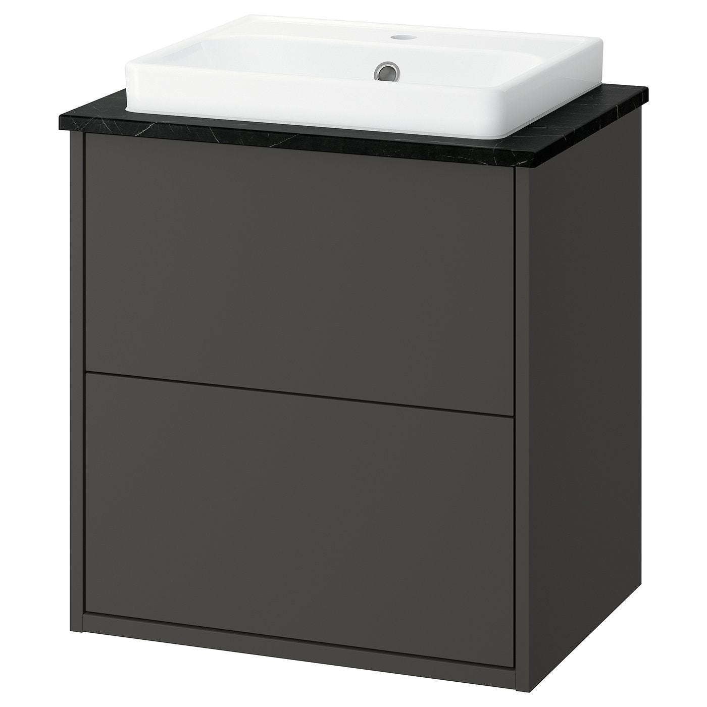 HAVBÄCK / ORRSJÖN wash-stnd w drawers/wash-basin, 62.0x71.0x49.0 cm
