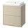 HAVBÄCK / ORRSJÖN wash-stnd w drawers/wash-basin, 62.0x71.0x49.0 cm