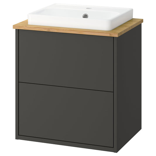 HAVBÄCK / ORRSJÖN wash-stnd w drawers/wash-basin, 62.0x71.0x49.0 cm