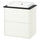 HAVBÄCK / ORRSJÖN wash-stnd w drawers/wash-basin, 62.0x71.0x49.0 cm