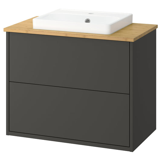 HAVBÄCK / ORRSJÖN wash-stnd w drawers/wash-basin, 82.0x71.0x49.0 cm