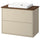 HAVBÄCK / ORRSJÖN wash-stnd w drawers/wash-basin, 82.0x71.0x49.0 cm