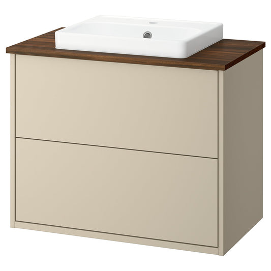 HAVBÄCK / ORRSJÖN wash-stnd w drawers/wash-basin, 82.0x71.0x49.0 cm