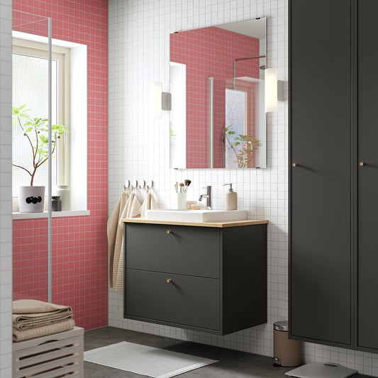 HAVBÄCK / ORRSJÖN wash-stnd w drawers/wash-basin, 82.0x71.0x49.0 cm