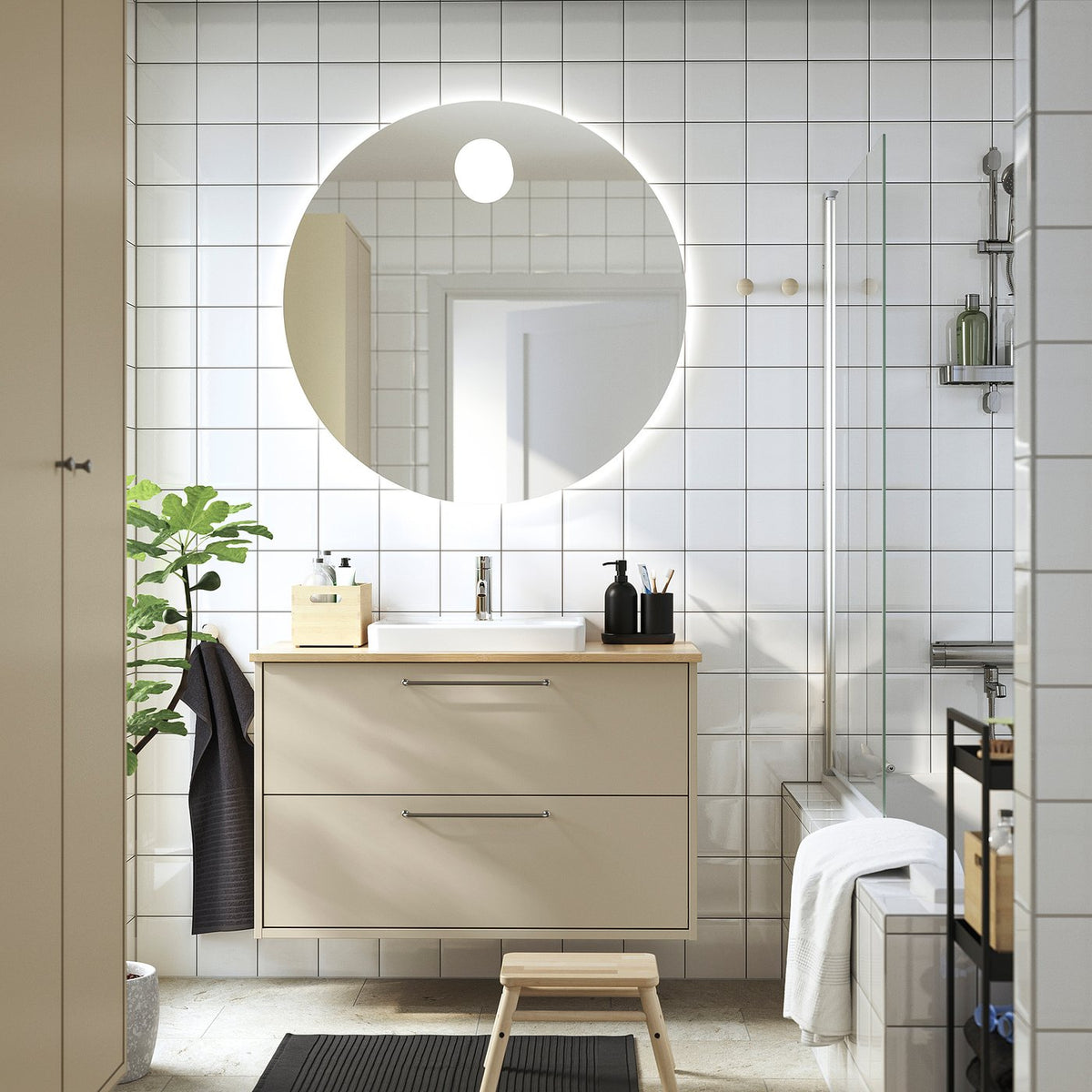HAVBÄCK / ORRSJÖN wash-stnd w drawers/wash-basin, 102.0x71.0x49.0 cm