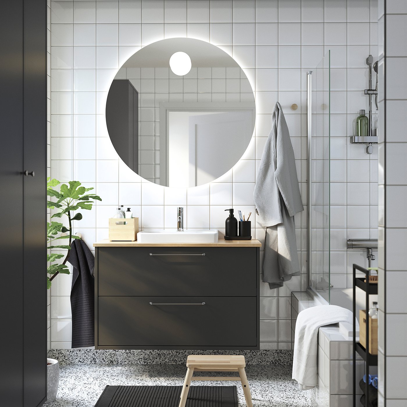 HAVBÄCK / ORRSJÖN wash-stnd w drawers/wash-basin, 102.0x71.0x49.0 cm