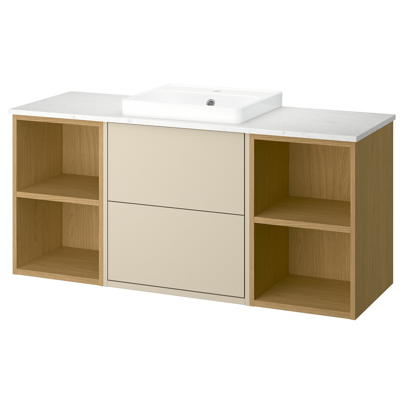 HAVBÄCK / ORRSJÖN wash-stand/wash-basin, 142.0x71.0x49.0 cm