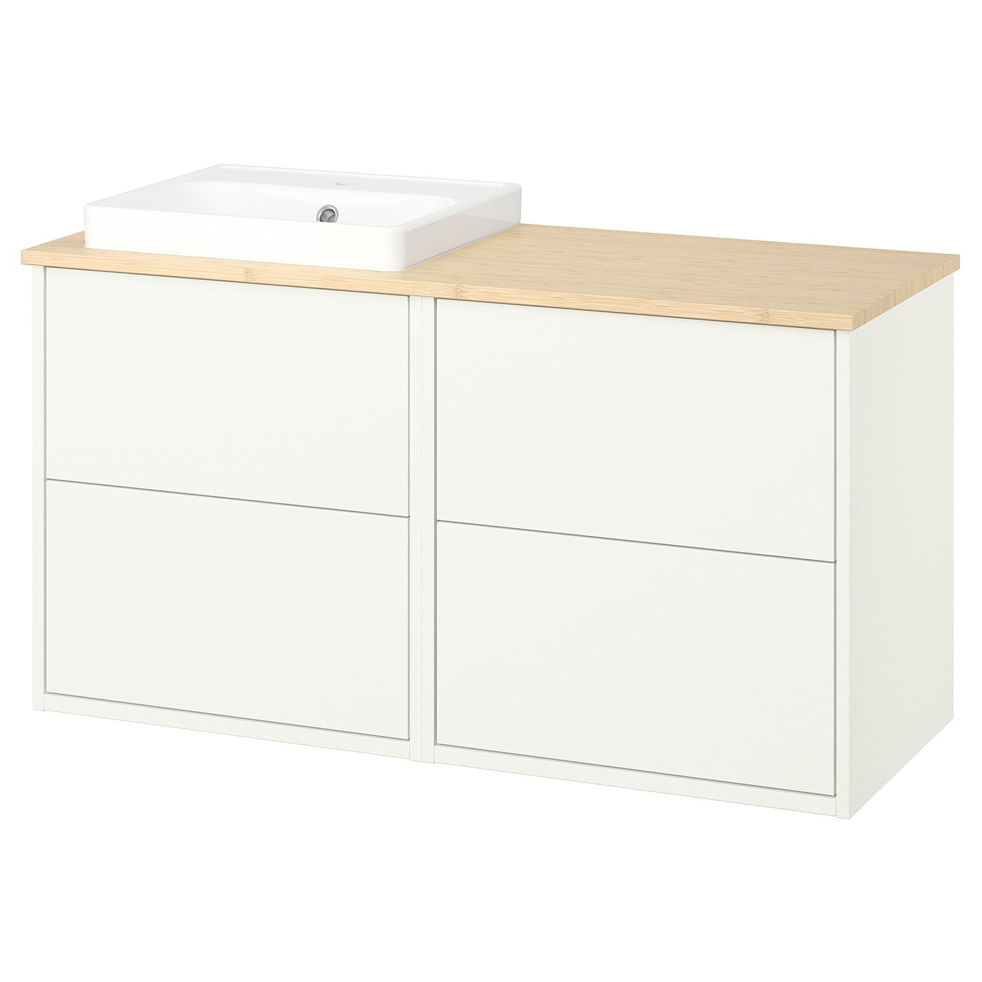 HAVBÄCK / ORRSJÖN wash-stand/wash-basin, 122.0x71.0x49.0 cm