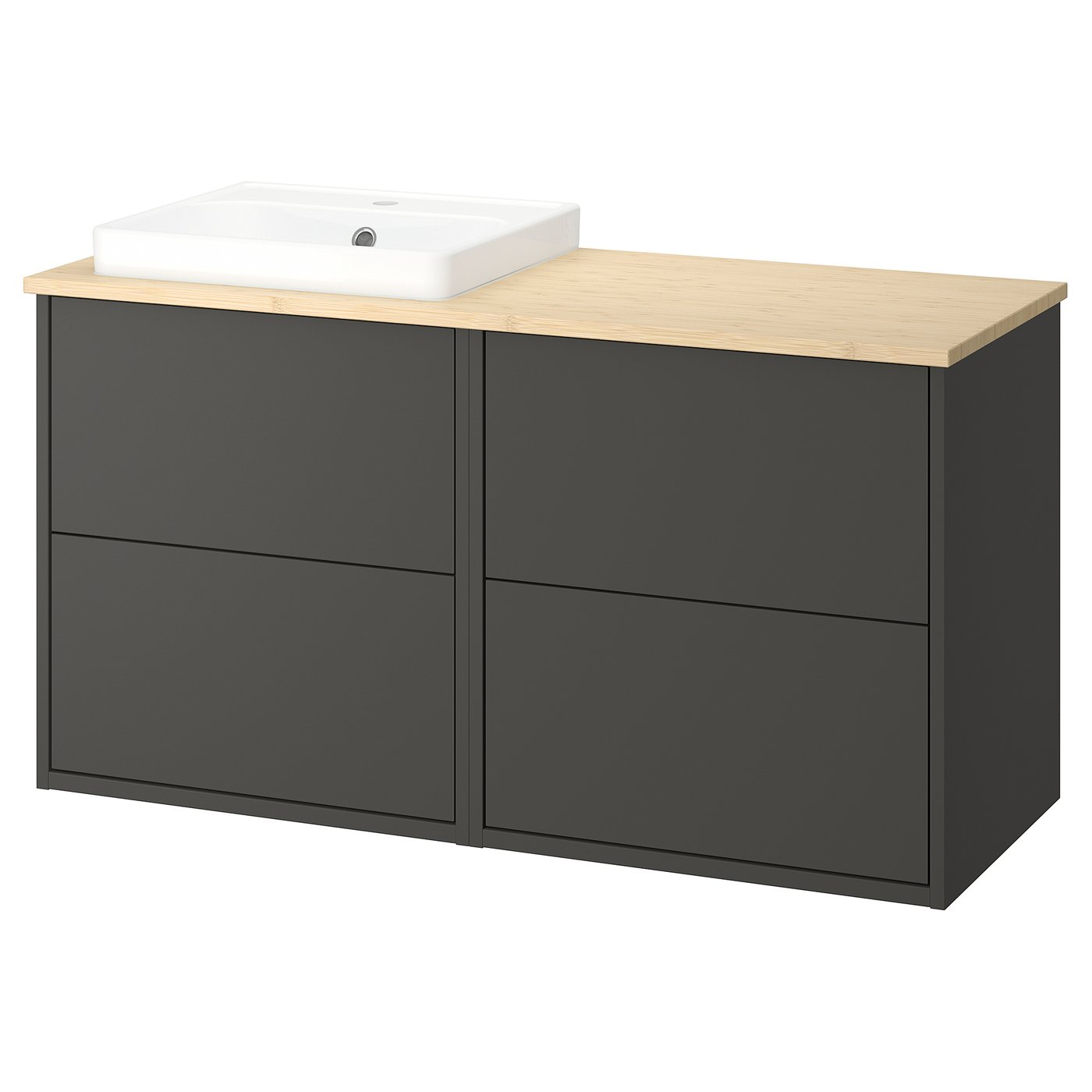 HAVBÄCK / ORRSJÖN wash-stand/wash-basin, 122.0x71.0x49.0 cm