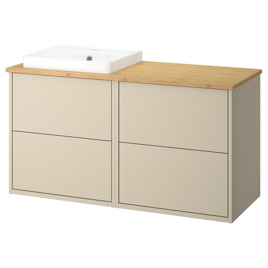 HAVBÄCK / ORRSJÖN wash-stand/wash-basin, 122.0x71.0x49.0 cm