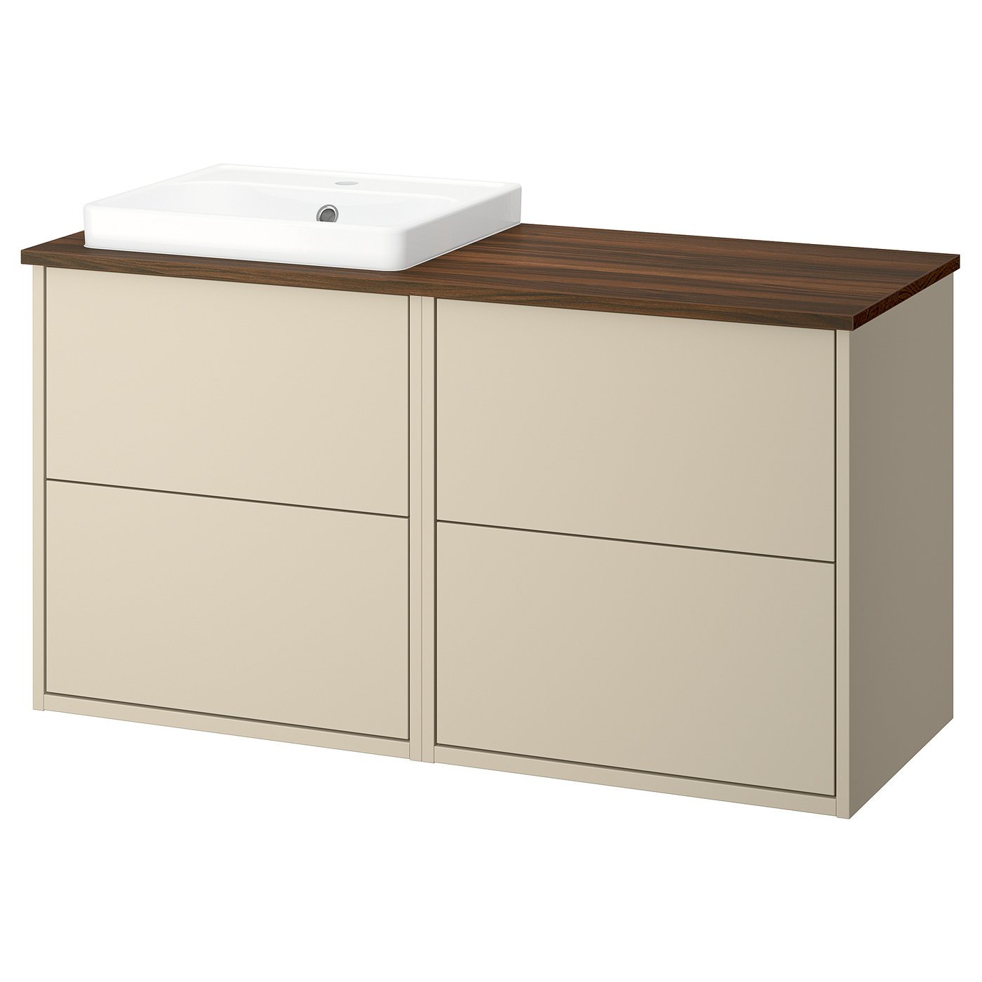HAVBÄCK / ORRSJÖN wash-stand/wash-basin, 122.0x71.0x49.0 cm