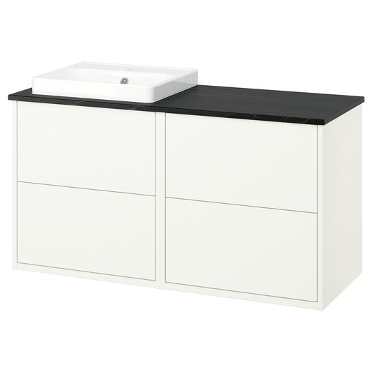 HAVBÄCK / ORRSJÖN wash-stand/wash-basin, 122.0x71.0x49.0 cm