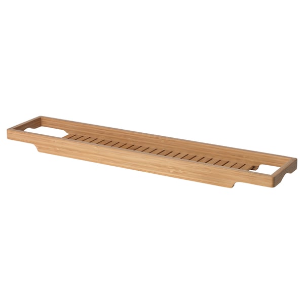 HAVERN - Shelf for bathtub, bamboo, 70 cm.