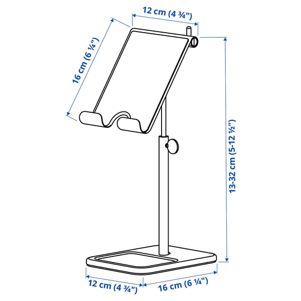 HAVREHOJ holder for tablet, 12x32x16 cm