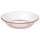 HAVSGÄDDA deep plate, stripe pattern/pink, 19 cm